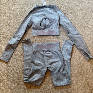 Gymshark Heather Gray Leggings